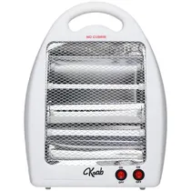 Aquecedor Elétrico Krab KBEP800 Quartzo Portatil 110V - Branco