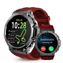 Smartwatch Oukitel BT16 46 MM Vermelho