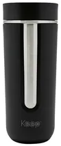 Garrafa Térmica Keep Mug Metalico 540ML - Preto