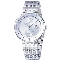 Relógio Analógico Daniel Klein Exclusive DK11900-1 Masculino Pulseira de Aço Inoxidável - Prata