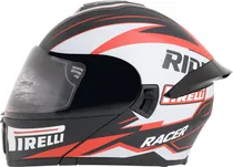 Capacete para Moto LV Cool LV115 - Tamanho L (59-60) Racing Red / Black