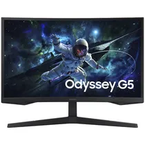 Monitor Gamer Samsung Odyssey G5 G55C LS27CG552ENXZA - QHD - 165HZ - Curvo 1000R - Displayport/HDMI - 27"