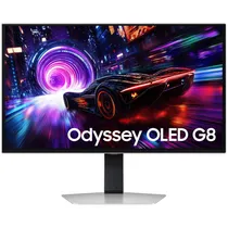 Monitor Gamer Samsung Odyssey G8 LS27FG810SNXZA 27" 4K Ultra HD 240 HZ 0.03 MS - Prata