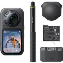 Câmera de Ação INSTA360 X6 8K Essentials Bundle - Midnight Black (X603)