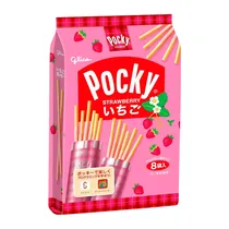 Palitinhos Glico Pocky Morango Pacote X8 Unidades