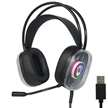 Headset Gamer Satellite GH-553 RGB / com Fio - Preto