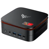 Mini PC Kamrui H1 R7-7735HS/24GB/1TBSD/W11 Black DDR5