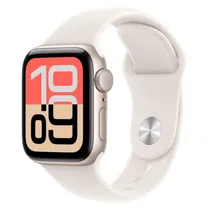 Apple Watch Se 3 2025 MEH34LW/A Caixa Alumínio 40MM Estelar - Esportiva Estelar s/M