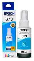 Tinta Epson T673 520 LC Cian