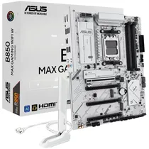 Placa Mãe AMD (AM5) Asus B850 Max Gaming W Wifi White