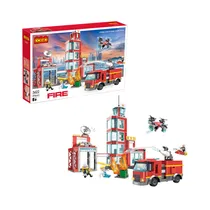 Juguete Cogo 3622 Fire Headquarter 616 Piezas