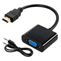 Adaptador HDMI Krab KBHDV34 para VGA  - Negro