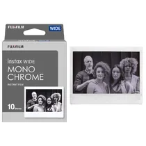 Fuji Instax 10 Pack Film para Instax Wide Mono Chrome