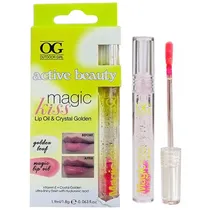 Lipgloss Outdoor Girl Active Beauty Magic Kiss Lip Oil & Crystal Golden C1396 - 1.9ML