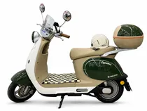 Moto Elétrica-Electrica 1000 Watt Capuccino Verde Lithium 60 V. 24 Ah.