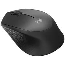 Mouse Sem Fio Logitech M280 Comfort Plus Até 1.000 Dpi - Preto