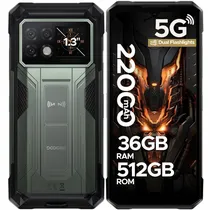Cel Doogee S200 Max 5G 16GB+512GB Gris