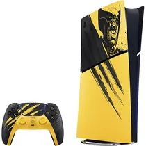 Console Sony Playstation 5 Digital Slim CFI-2115B 4K 825 GB - Wolverine Battle Yellow (Eua)