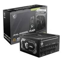 FONTE1000W MSI Mag A1000GLS 80 Plus Gold PCIE5 Iva