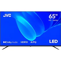TV Smart LED JVC 65KM558 65" 4K Uhd Google TV - Preto