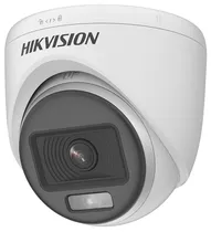 Câmera de Segurança CCTV Hikvision DS-2CE70DF0T-PF 2.8MM 1080P 2MP Colorvu Turret