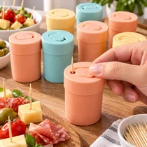 Kit Porta-Palitos de Bambu 12 Peças