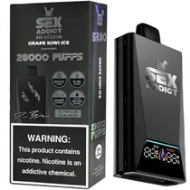 Vaper Descartavel Sex Addict S280 Grape Kiwi 28000 Puffs