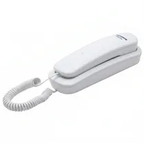 Telefone Fixo Panaphone KX-T1045 com Fio - Branco