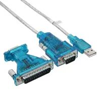 Cable Conversor USB A Serial RS232 9P c/ Adaptador