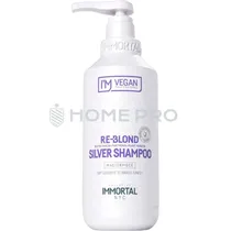 Shampoo Matizador Prateado Immortal NYC I’M Vegan Re-Bond - 500ML