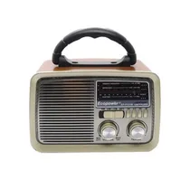 Radio Portatil Ecopower EP-F121B Wooden BT/ USB/ SD/ AM/ FM
