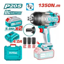 Chave de Impacto Total TIWLI20135 – Encaixe 3/ 4" / 1350NM / com 2 Baterias / 5AH