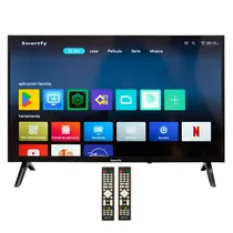 Smart TV Smartfy STV32 - HD - HDMI/USB - 2 Controles - Android 14 - 32"