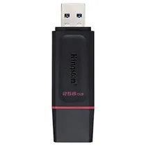 Pendrive Kingston Exodia 256GB USB 3.2 - Preto (DTX/256GB)