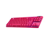 Teclado USB Logitech G Pro X TKL Lightspeed Pink