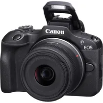 Câmera Digital Canon Eos R100 Kit - 24.1MP - 18-45MM - Wi-Fi - 3" - Preto