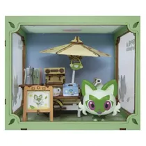Juguete de Construccion Puremind Pokémon - Vibrant Street Coffe Cart Sprigatito