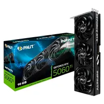 Placa de Vídeo Palit Infinity 3 Nvidia Geforce RTX-5060TI 16GB GDDR7 - NE7506T019T1-GB2061S