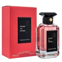 Perfume Fragance World Pose As Rose Edp Feminino - 100ML