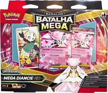 Cartas Pokémon Batalha Mega Diancie Ex - 10-10131-107 (60 Cartas)