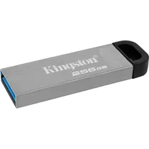 Pendrive Kingston Datatraveler Kyson 256GB (DTKN) USB 3.2 – Prata