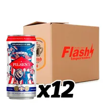 Cerveja Pilsen Mundial Lata Caixa com 12X269ML