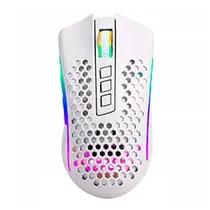 Mouse Gamer Redragon M808W-KS Storm Pro Wireless / RGB - Branco