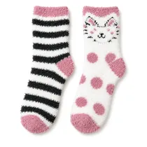 Meias Infantis Socmark Rosa 2X1