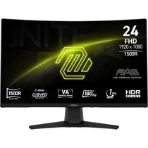 Monitor 24"" MSI Mag 242C Curvo Gamer FHD 180HZ/1MS