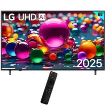 Smart TV LED 65" LG 65UA8050PSA 4K Ultra HD Webos Ai Thinq Wi-Fi/Bluetooth com Conversor Digital