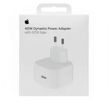 Carregador Apple MGKN4AZM/A Dinâmico de 40W Máxima 60W USB-C Padrão BR - Branco