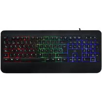 Teclado Gaming Mtek KB-7701LR/RGB (Espanhol) - Black