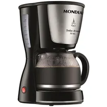 Cafeteira Mondial Dolce Arome C-32-32X para Até 32 Xícaras/127V - Preto/Prata