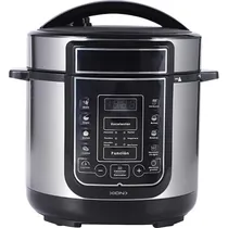 Panela de Pressão Elétrica Xion XI-OP105 - Preto/Cinza 5L